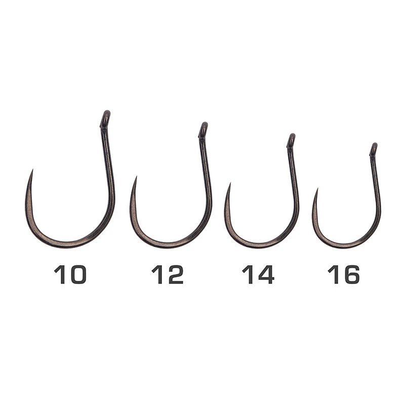 Matrix X9 Carp Wide Gape Barbless Eyed Hooks